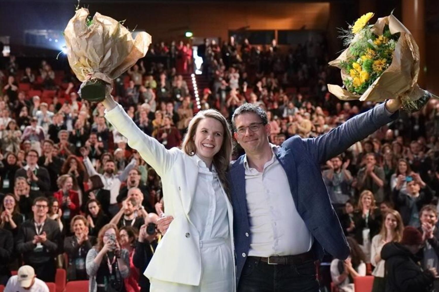 I due capilista Verdi per elezioni europee o spitzenkandidaten Terry Reintke e Bas Eickhout