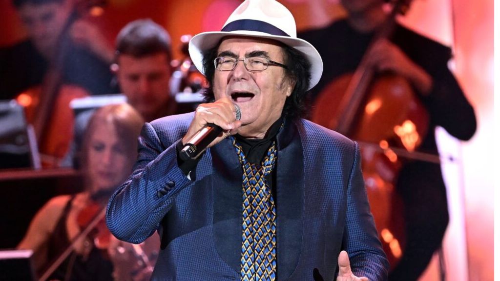 Al Bano al concerto di Natale, presso l'Auditorium della Conciliazione, del 16 dicembre 2023