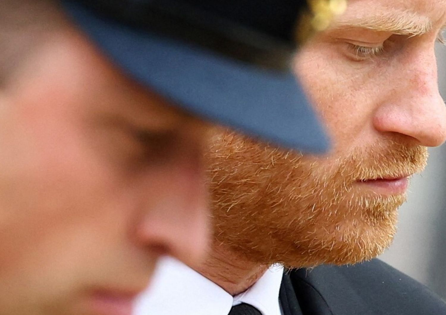 William e Harry ai funerali della regina