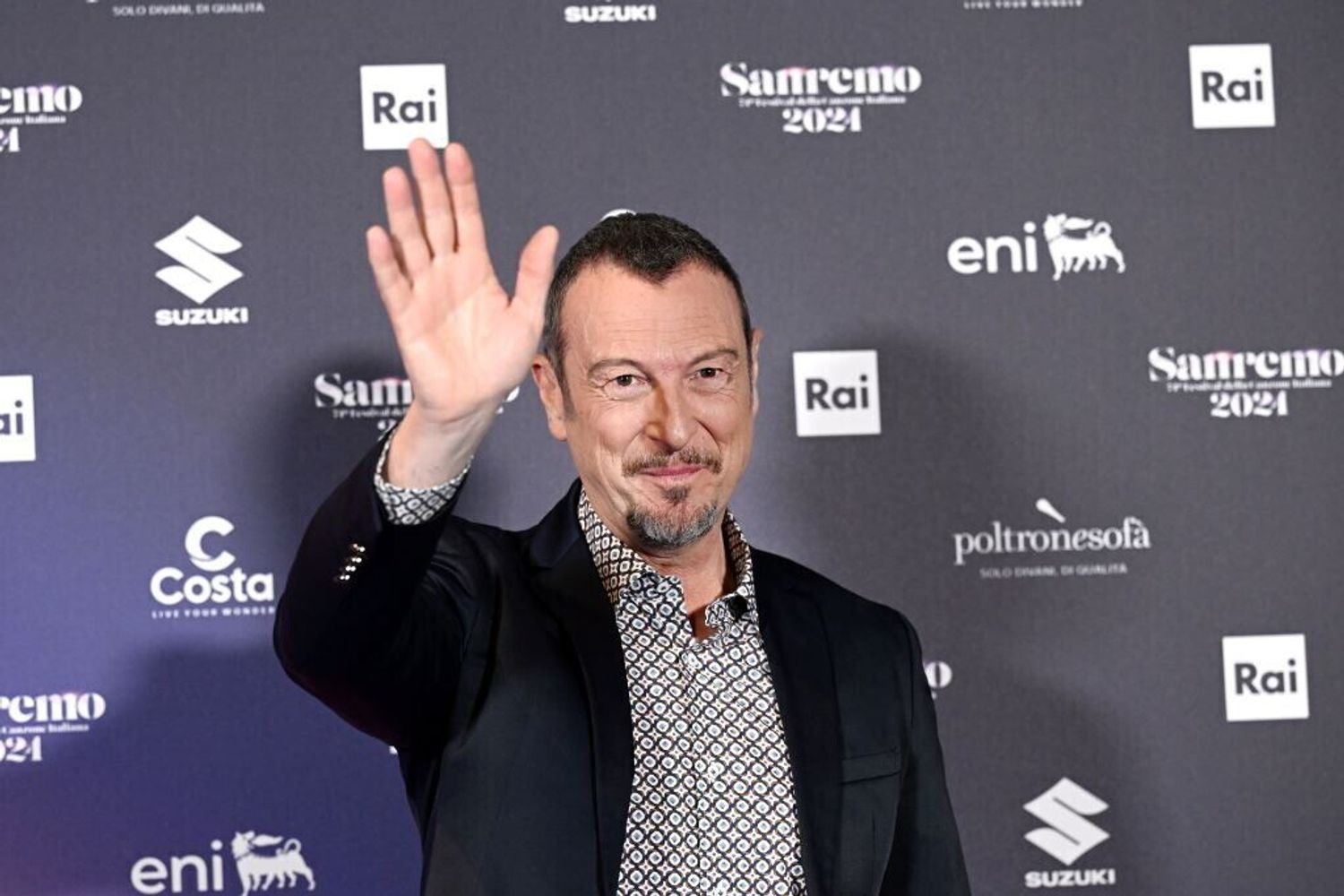 Il direttore artistico del Festival di Sanremo Amadeus