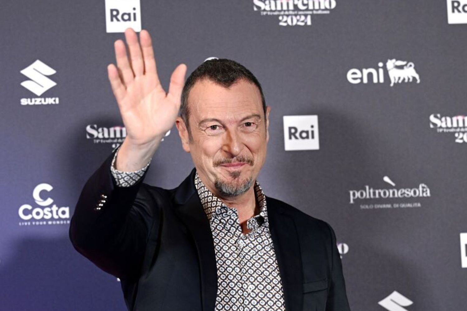 Il direttore artistico del Festival di Sanremo Amadeus