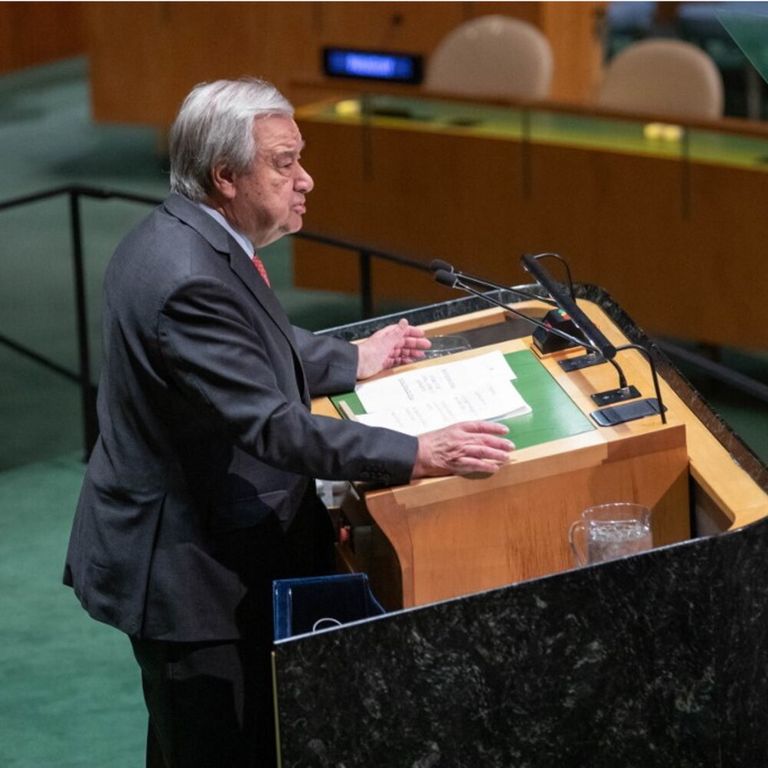 Antonio Guterres, segretario generale dell’Onu