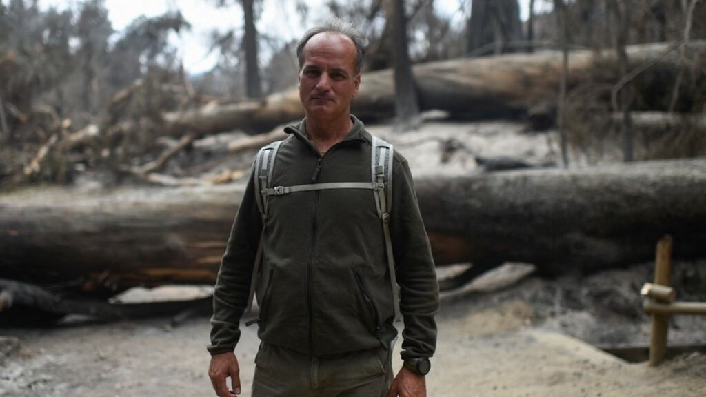 Il responsabile del giardino botanico di Vina del Mar