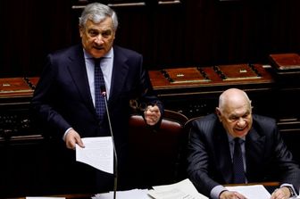 Camera dei Deputati, informativa urgente del Ministro degli affari esteri Antonio Tajani sul caso Ilaria Salis. Nella foto con il ministro della Giustizia Carlo Nordio