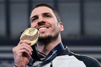 Giorgio Minisini vince l'oro nel nuoto artistico ai mondiali del Qatar