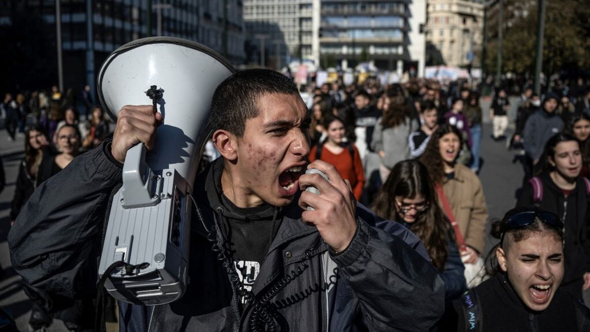 Manifestazioni ad Atene contro  le università private
