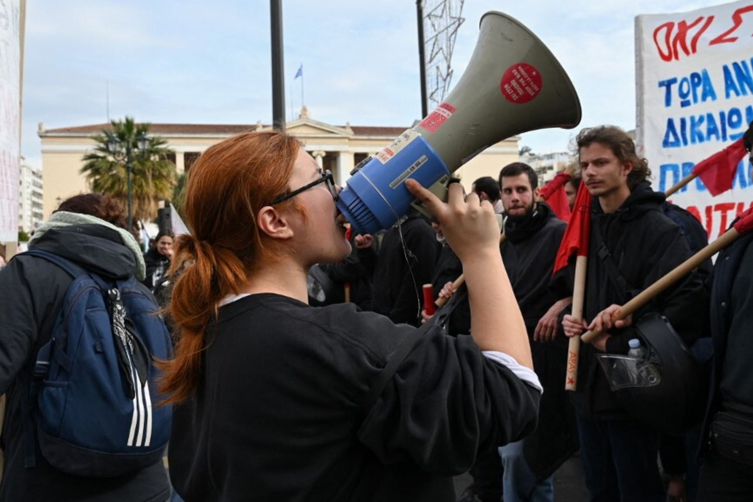 Manifestazioni degli studenti in Grecia