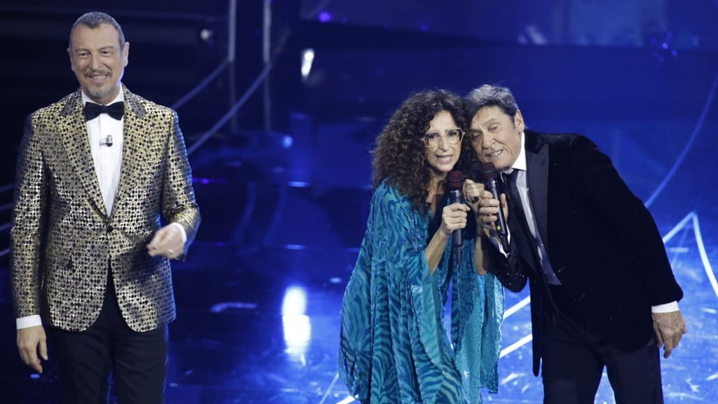 Il duetto tra Mannino e Morandi