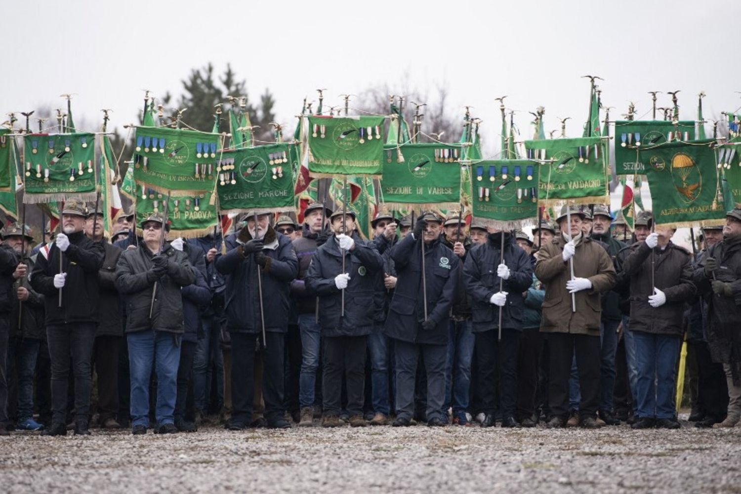 Foibe, commemorazione a Basovizza (Ts), febbraio 2020