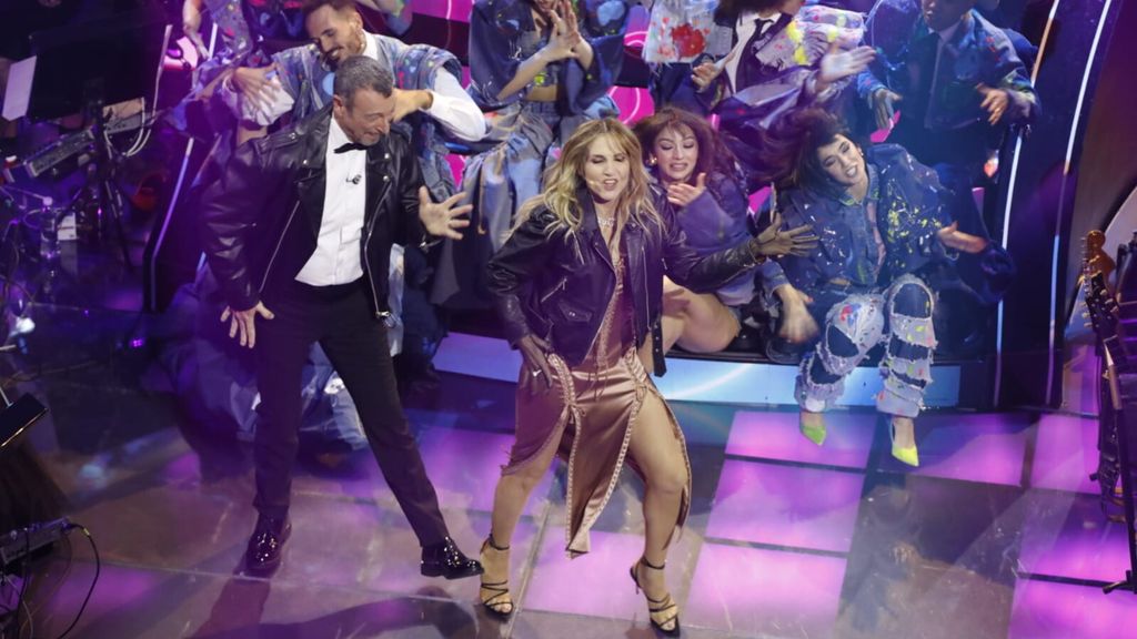 L'ingresso di Lorella Cuccarini