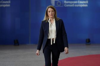 Roberta Metsola, presidente del Parlamento europeo