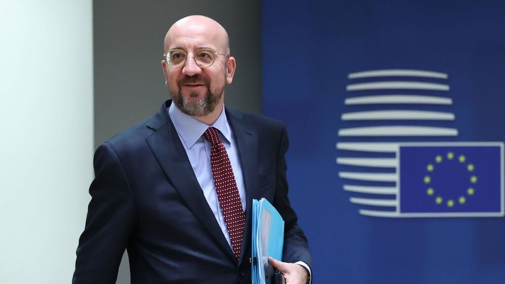 Il presidente del Consiglio europeo Charles Michel