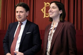 Giuseppe Conte ed Elly Schlein