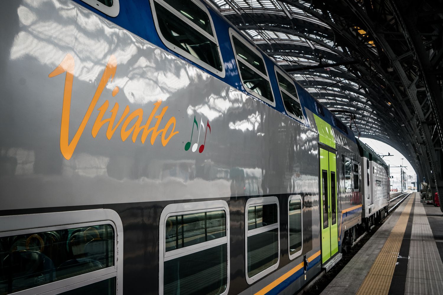 Trenord, convoglio a Milano