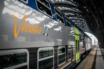 Trenord, convoglio a Milano