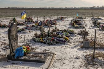 Cimitero in Ucraina
