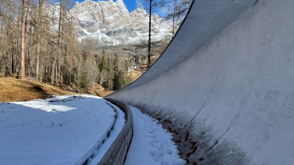 Milano-Cortina 2026, la nuova pista di bob pronta a partire