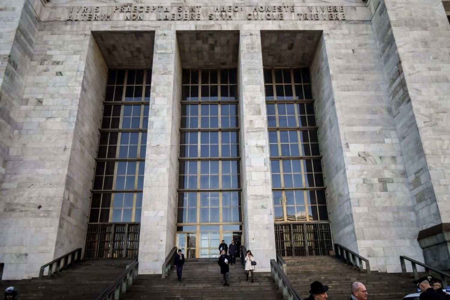 Il palazzo di giustizia di Milano