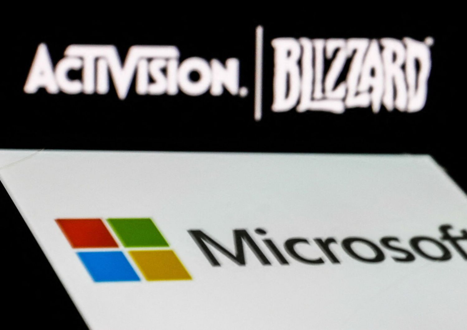 Loghi Microsoft e Activision&nbsp;