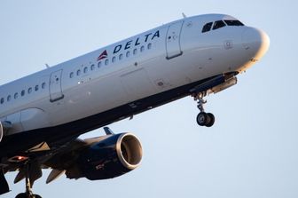 Un aereo della Delta Airlines