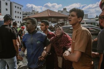 Sofferenza a Gaza City