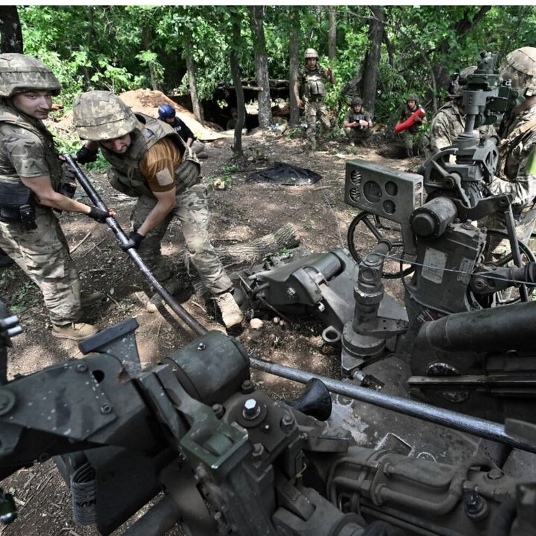 Truppe destinate alla resistenza nella città di Avdiivka