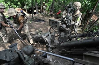 Truppe destinate alla resistenza nella città di Avdiivka