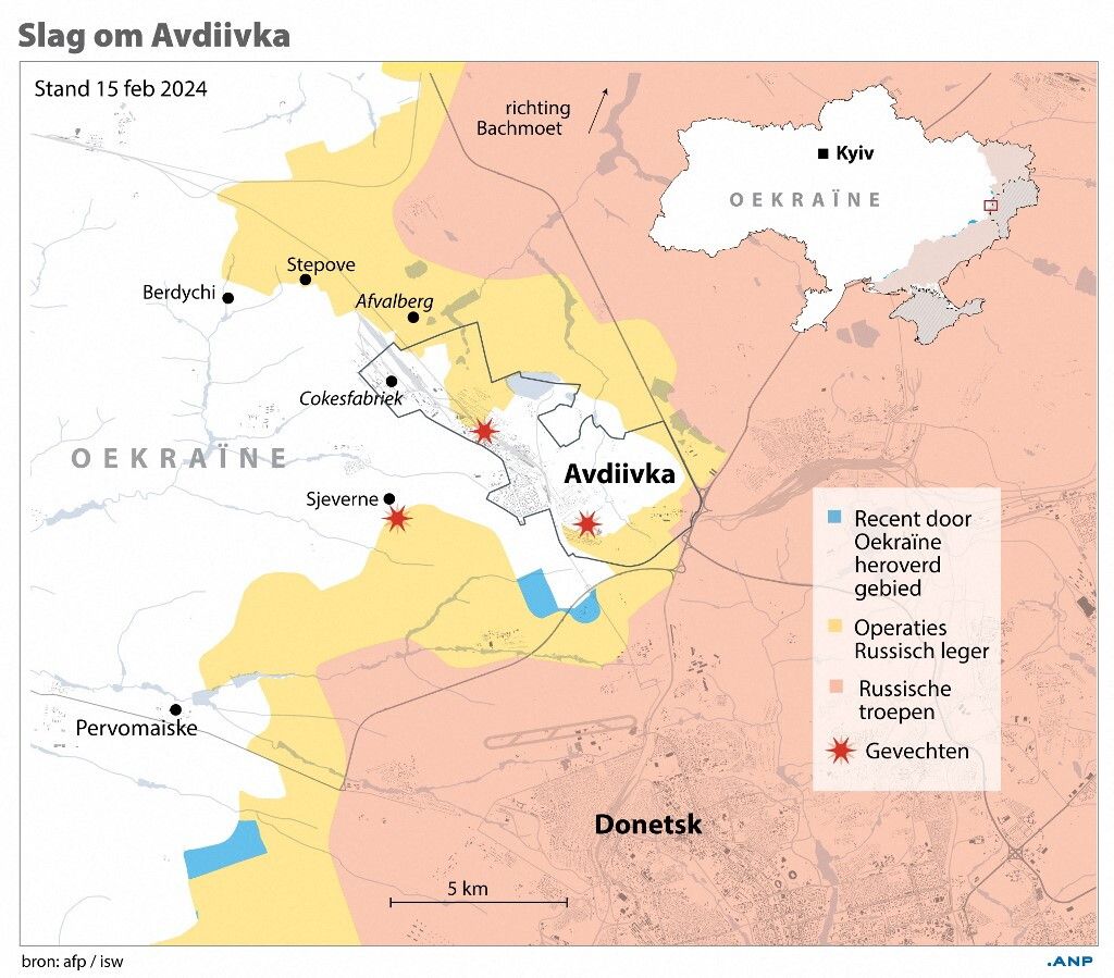 L'esercito ucraino si è ritirato da Avdiivka