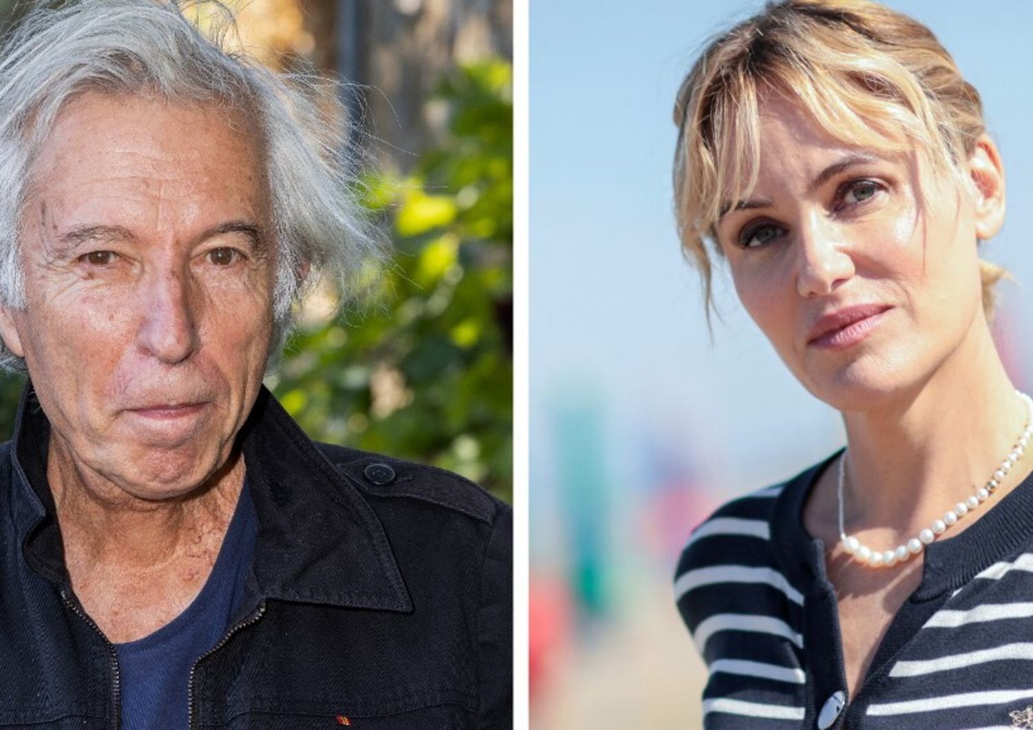 Il regista Jacques Doillon  e l’attrice Judith Godreche