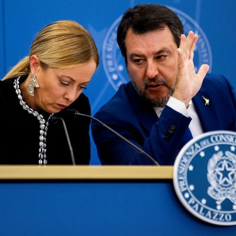 Giorgia Meloni - Matteo Salvini