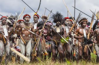 Indigeni della Papua Nuova Guinea