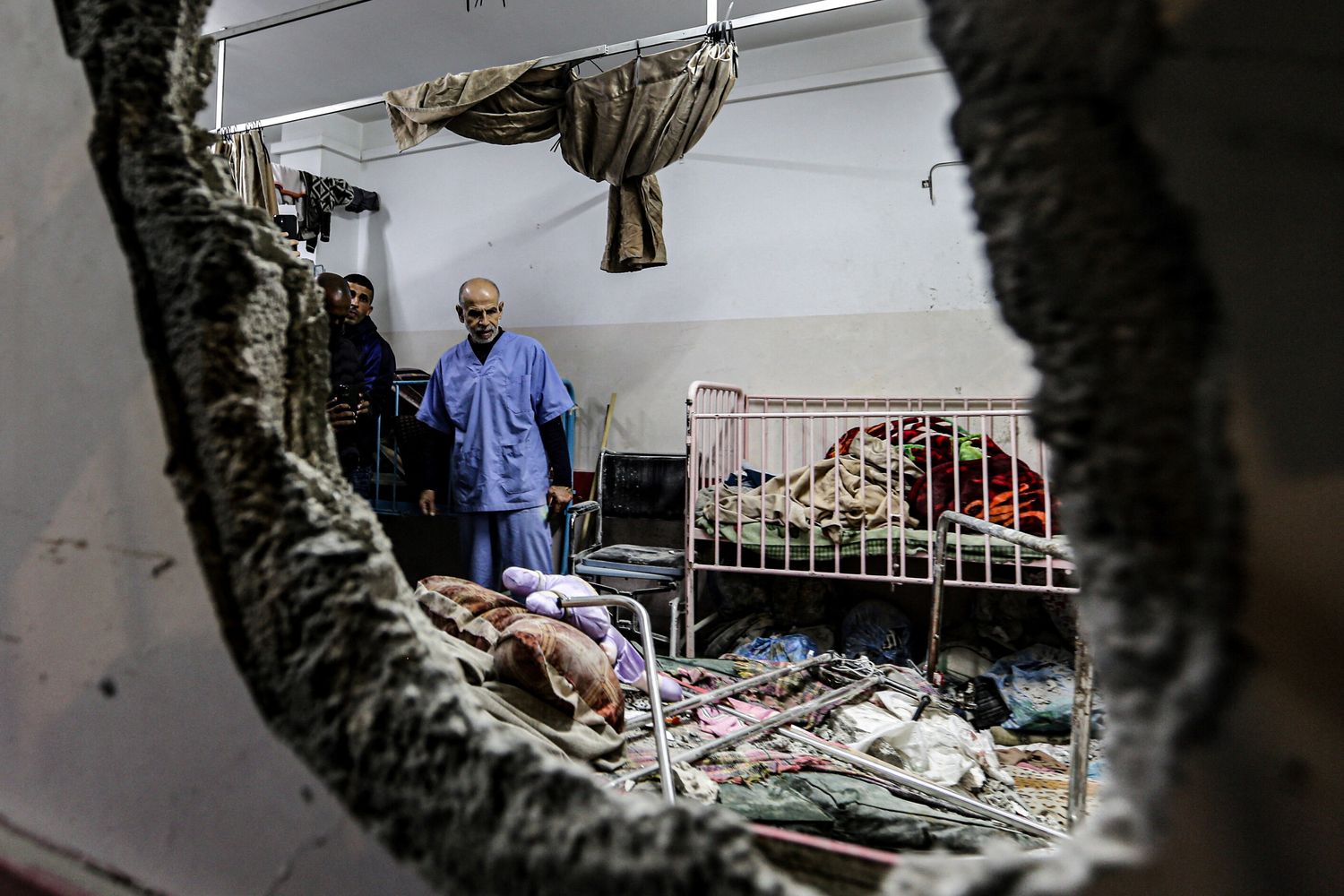 L'ospedale Nasser di Khan Yunis