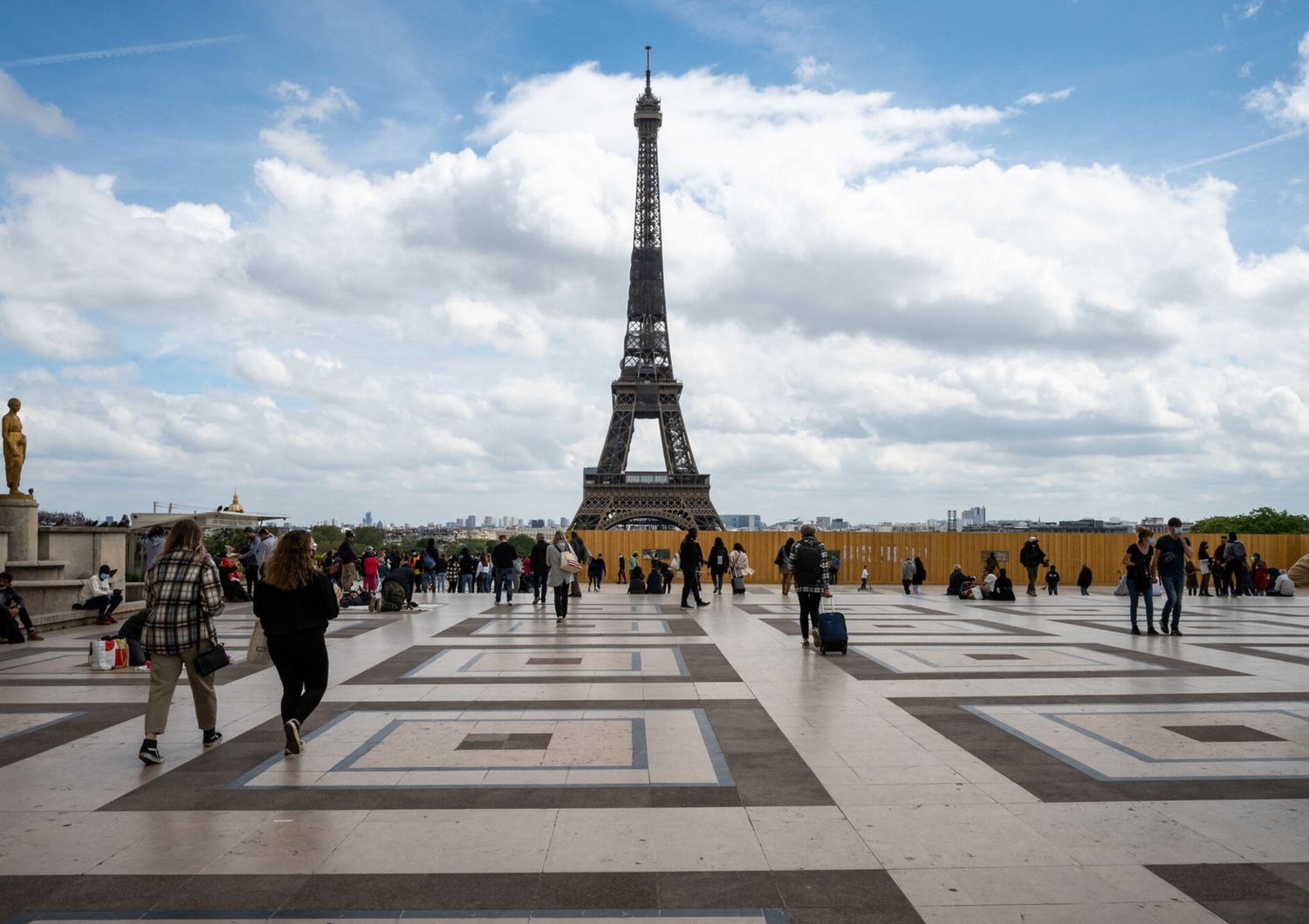 La Tour Eiffel vista dal Trocadero