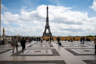La Tour Eiffel vista dal Trocadero