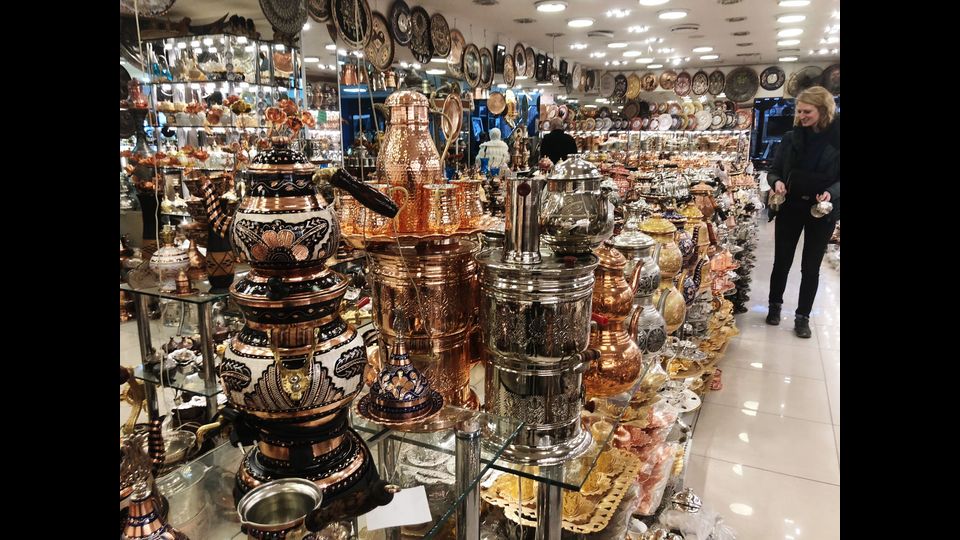 Il bazar del rame di Erzincan