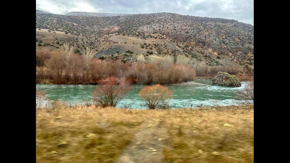 Il fiume Eufrate nella sua parte settentrionale