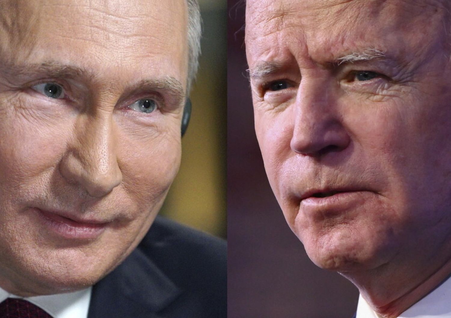 I presidenti di Federazione Russa e Stati Uniti, Vladimir Putin e Joe Biden