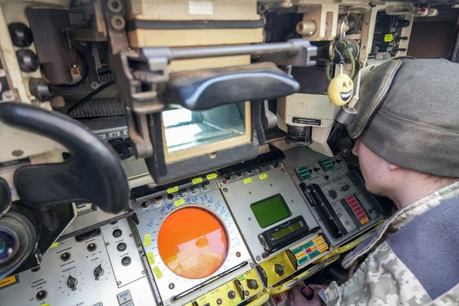 Un carro armato antiaereo Gepard, fornito dalla Germania a Kiev, utilizzato per difendersi da droni, aerei ed elicotteri nemici