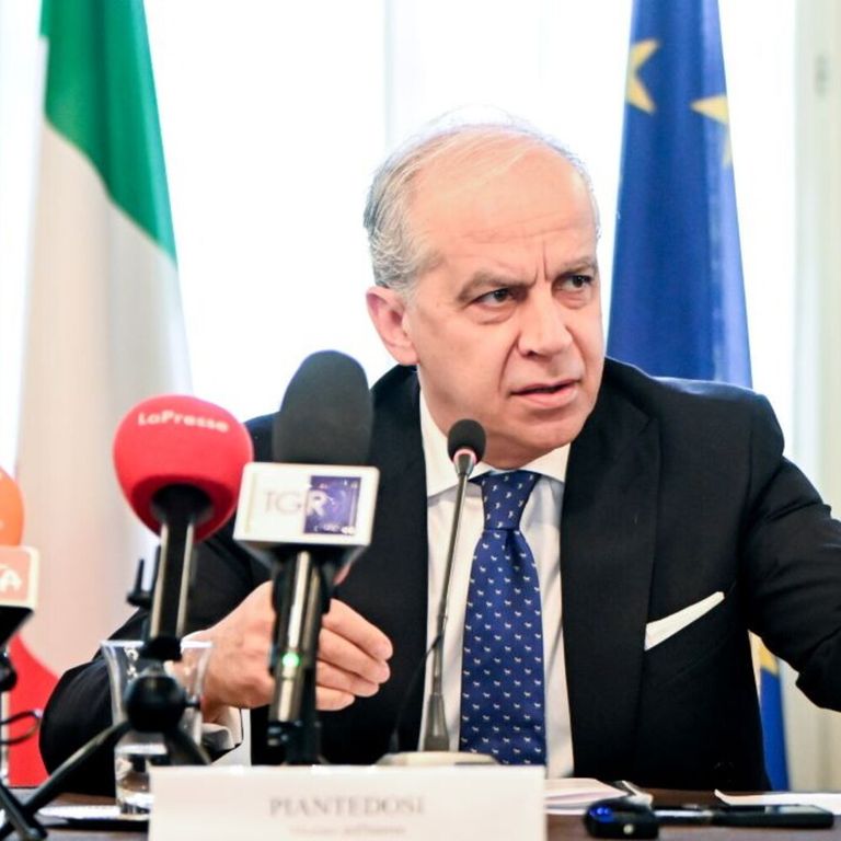 Il ministro dell'Interno, Matteo Piantedosi