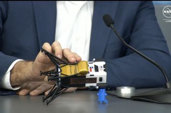 Steve Altemus mostra la probabile posizione di Odysseus