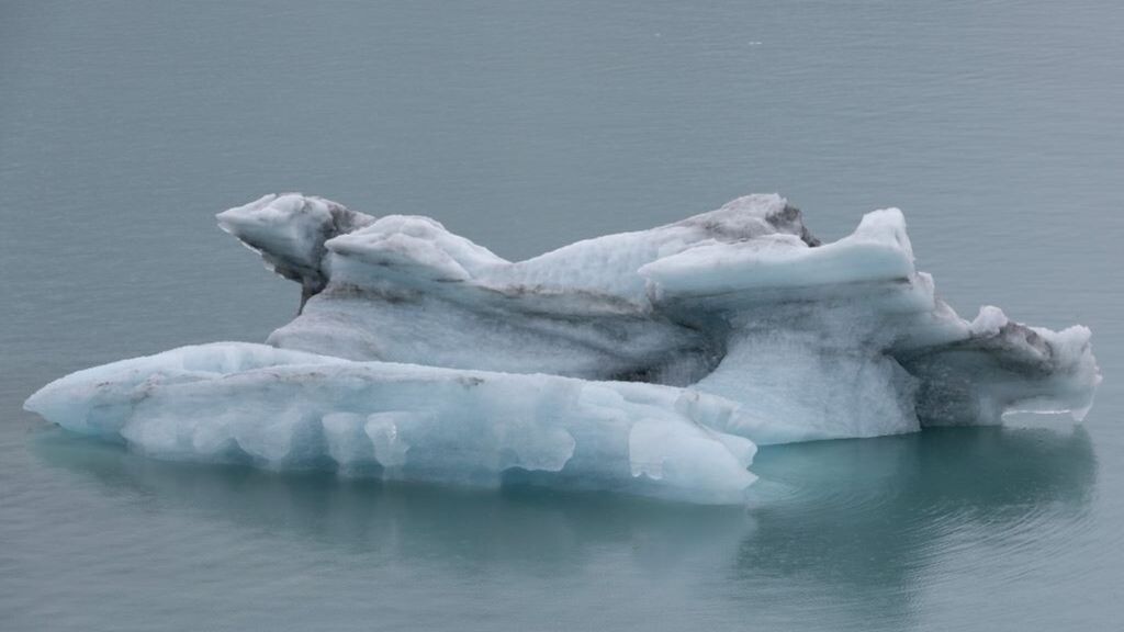 Iceberg del Parco nazionale di Glacier Bay, in Alaska