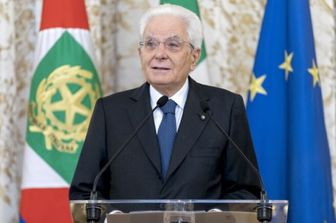 Il presidente della Repubblica Sergio Mattarella