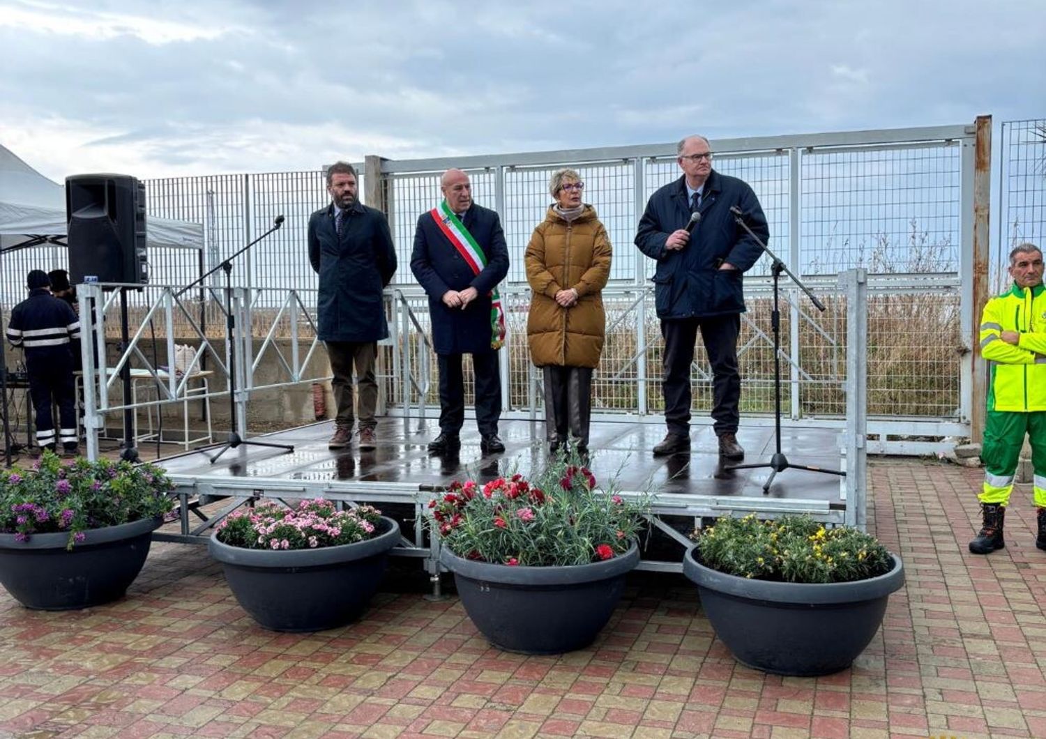 L'inaugurazione del Giardino di Alì