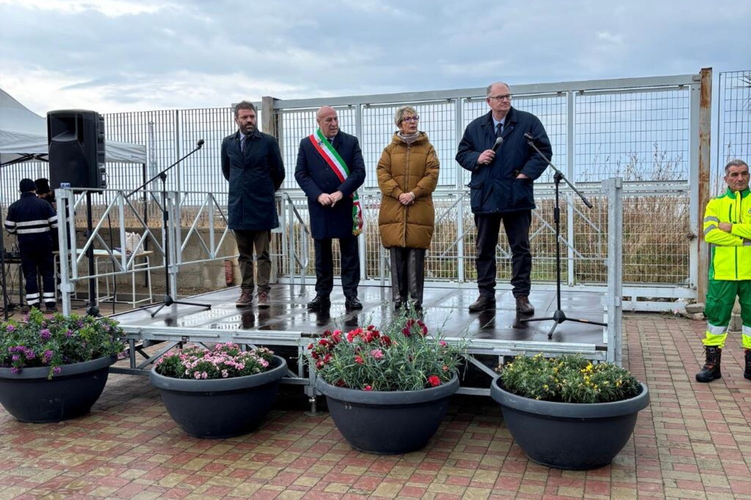 L'inaugurazione del Giardino di Alì