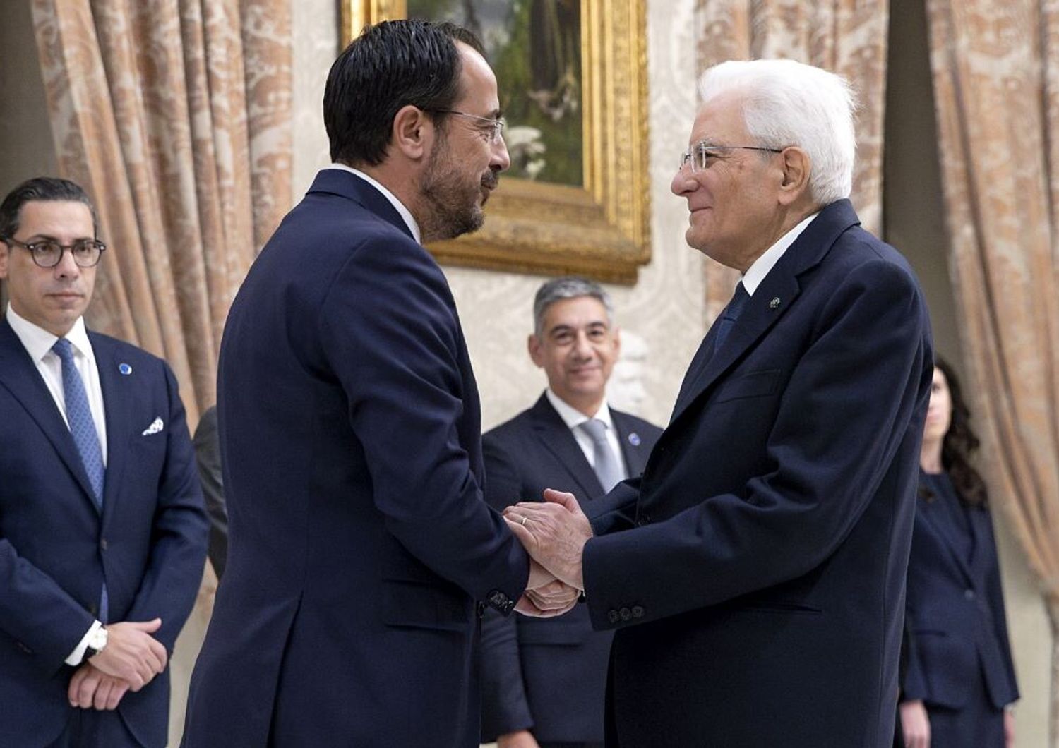 L'incontro tra Mattarella e il presidente cipriota il 23 novembre 2023