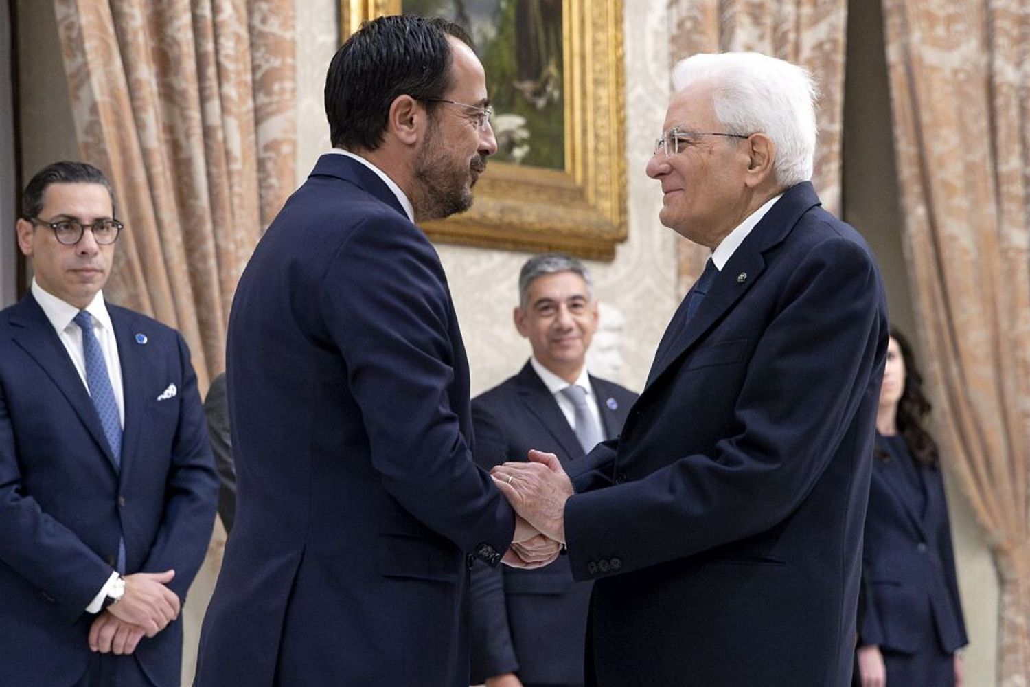 L'incontro tra Mattarella e il presidente cipriota il 23 novembre 2023