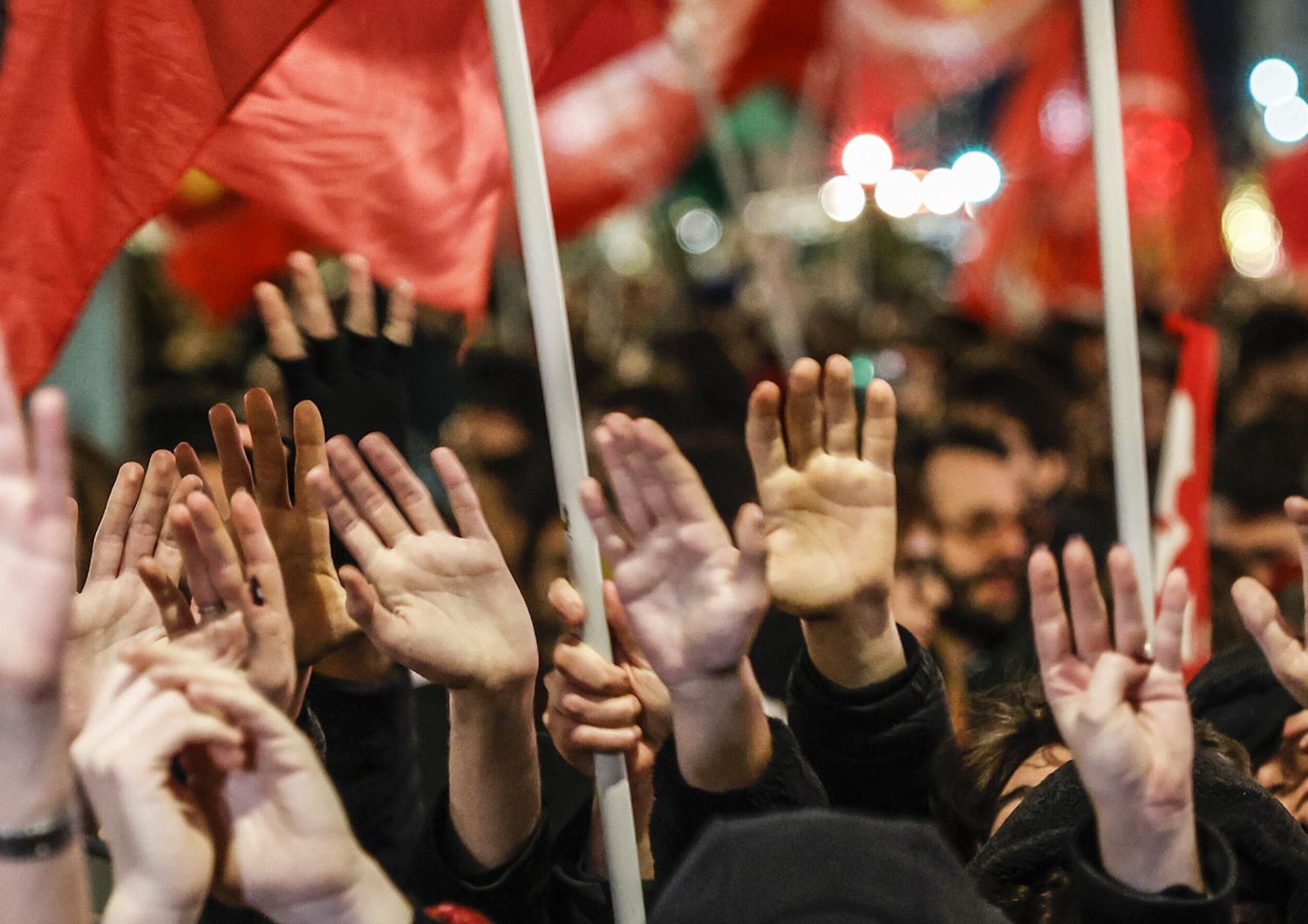 Manifestazione studenti davanti al Viminale