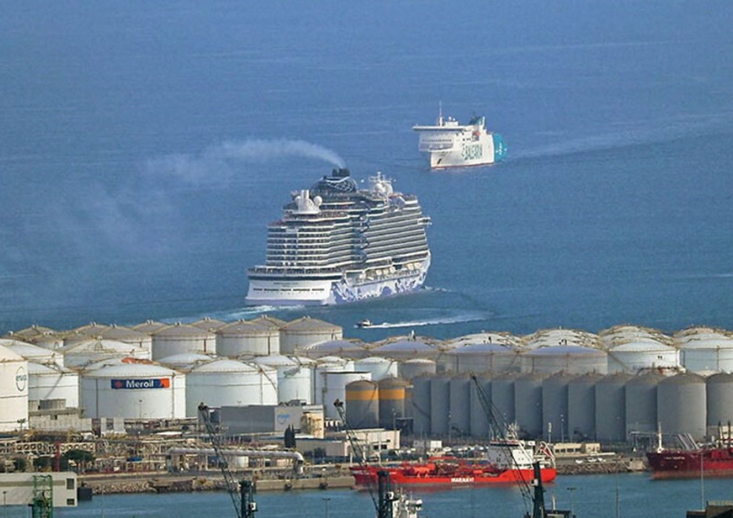 La Norwegian Cruise Line alle Baleari, agosto 2023