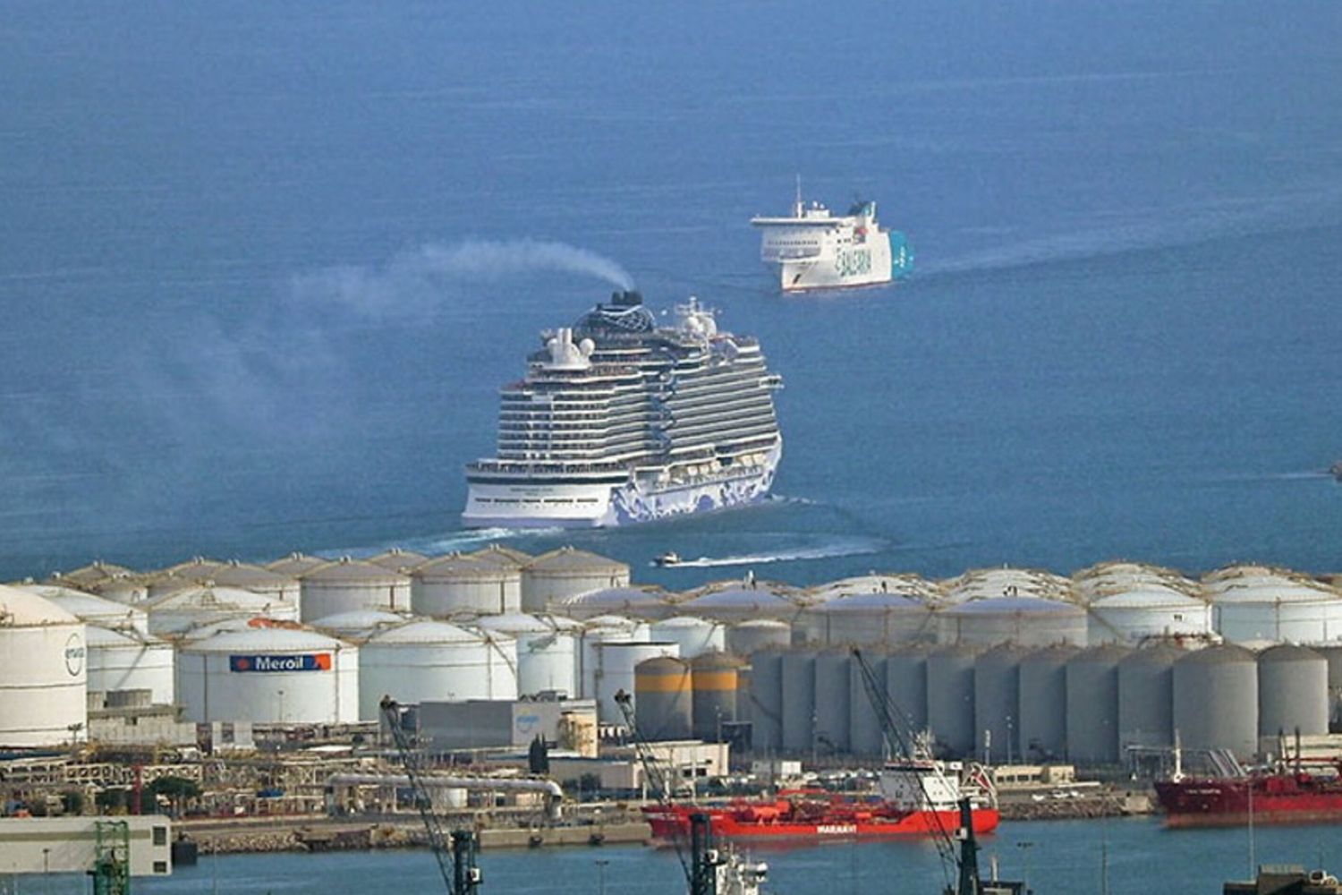 La Norwegian Cruise Line alle Baleari, agosto 2023