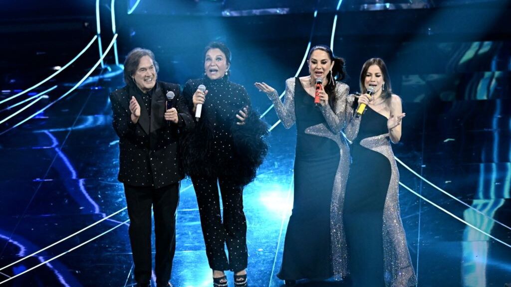 I Ricchi e Poveri a Sanremo con Paola e Chiara